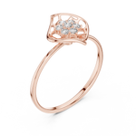Gold Ring 1 (193), Rose Gold, view 2