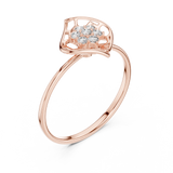 Gold Ring 1 (193), Rose Gold, view 2