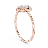 Gold Ring HLR-203, Rose Gold