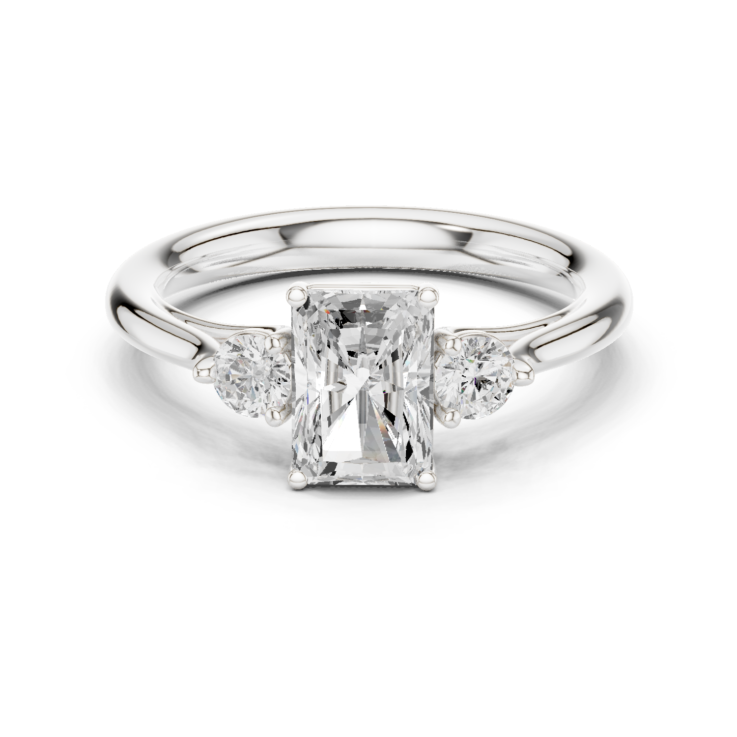 Gold Ring DDLR-725, White Gold