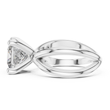 Gold Ring DDLR-051, White Gold, view 3
