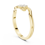 Gold Ring DDLR-739, Yellow Gold, view 1