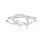 Gold Ring 1 (140), White Gold, view 4
