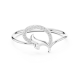 Gold Ring 1 (140), White Gold, view 4