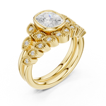 Gold Ring DDLR-290, Yellow Gold, view 2