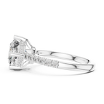 Gold Ring DDLR-162, White Gold, view 3