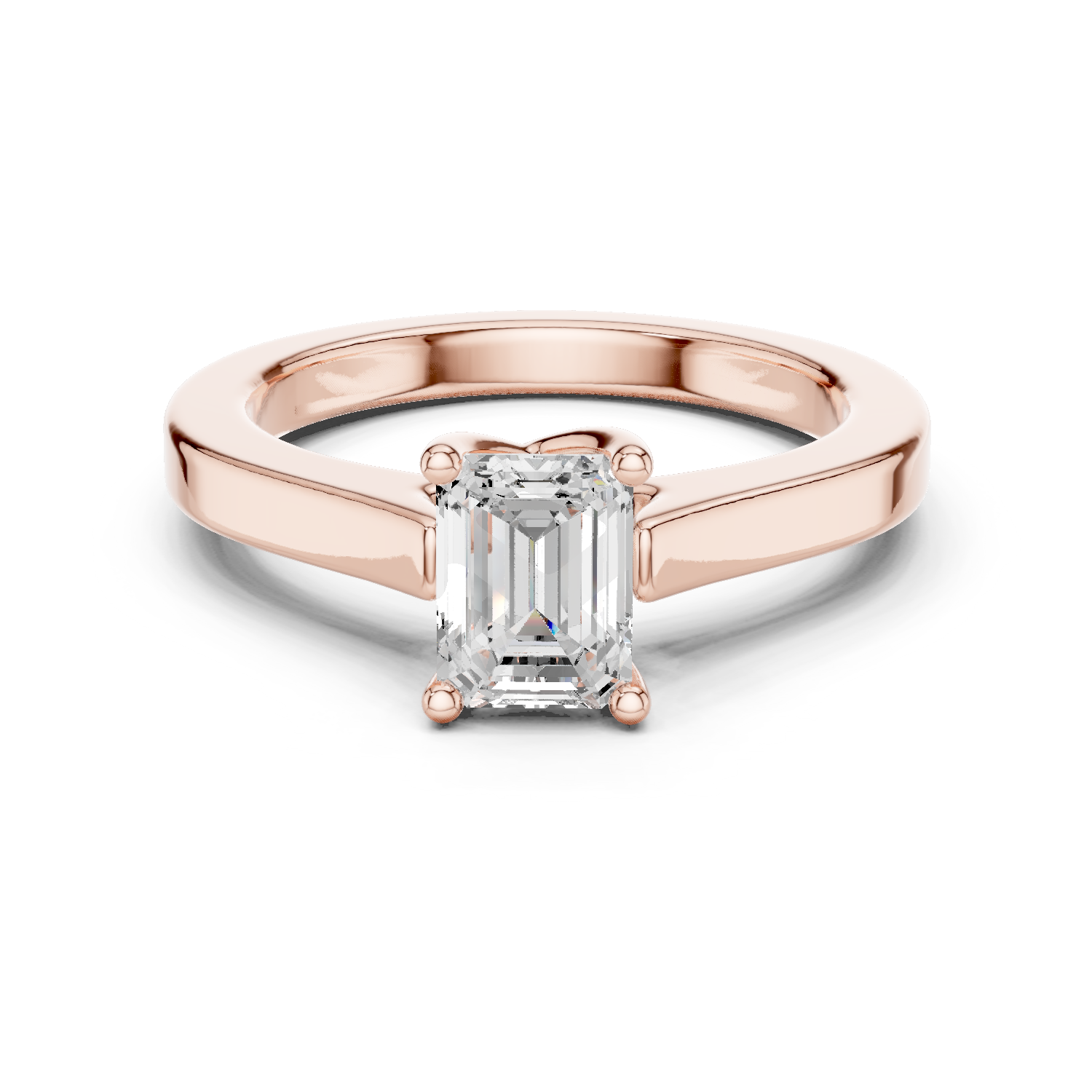 Gold Ring DDLR-1070, Rose Gold