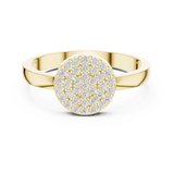 Gold Ring DDLR-584, Yellow Gold, view 4