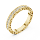 Gold Ring L03-996, Yellow Gold, view 2