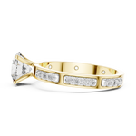 Gold Ring LR-0039, Yellow Gold, view 3