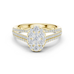 Gold Ring DDLR-756, Yellow Gold