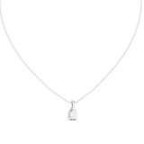 Gold Pendant GPD-0062, White Gold, view 4