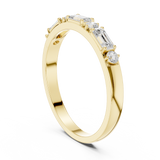 Gold Ring HLR-75, Yellow Gold, view 1