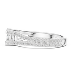 Gold Ring LR-0295, White Gold, view 3