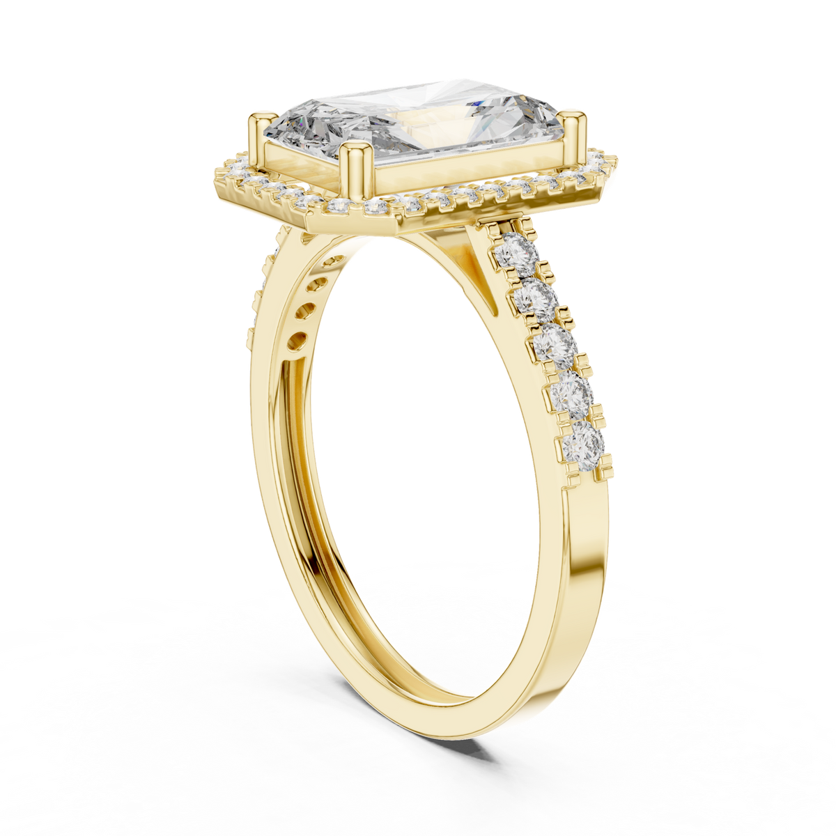 Gold Ring FDF, Yellow Gold, view 1