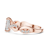Gold Ring DDLR-1071, Rose Gold, view 3