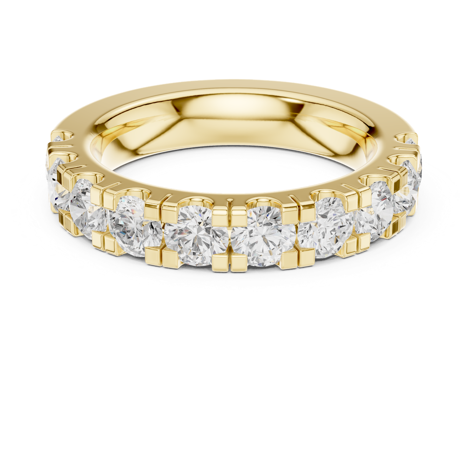 Gold Ring DDLR-601, Yellow Gold, view 4