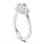 Gold Ring DDLR-638, White Gold, view 1