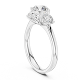 Gold Ring DDLR-638, White Gold, view 1