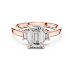 Gold Ring DDLR-868, Rose Gold, view 4