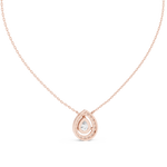 Gold Pendant GPD-0021, Rose Gold, view 4