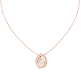 Gold Pendant GPD-0021, Rose Gold, view 4