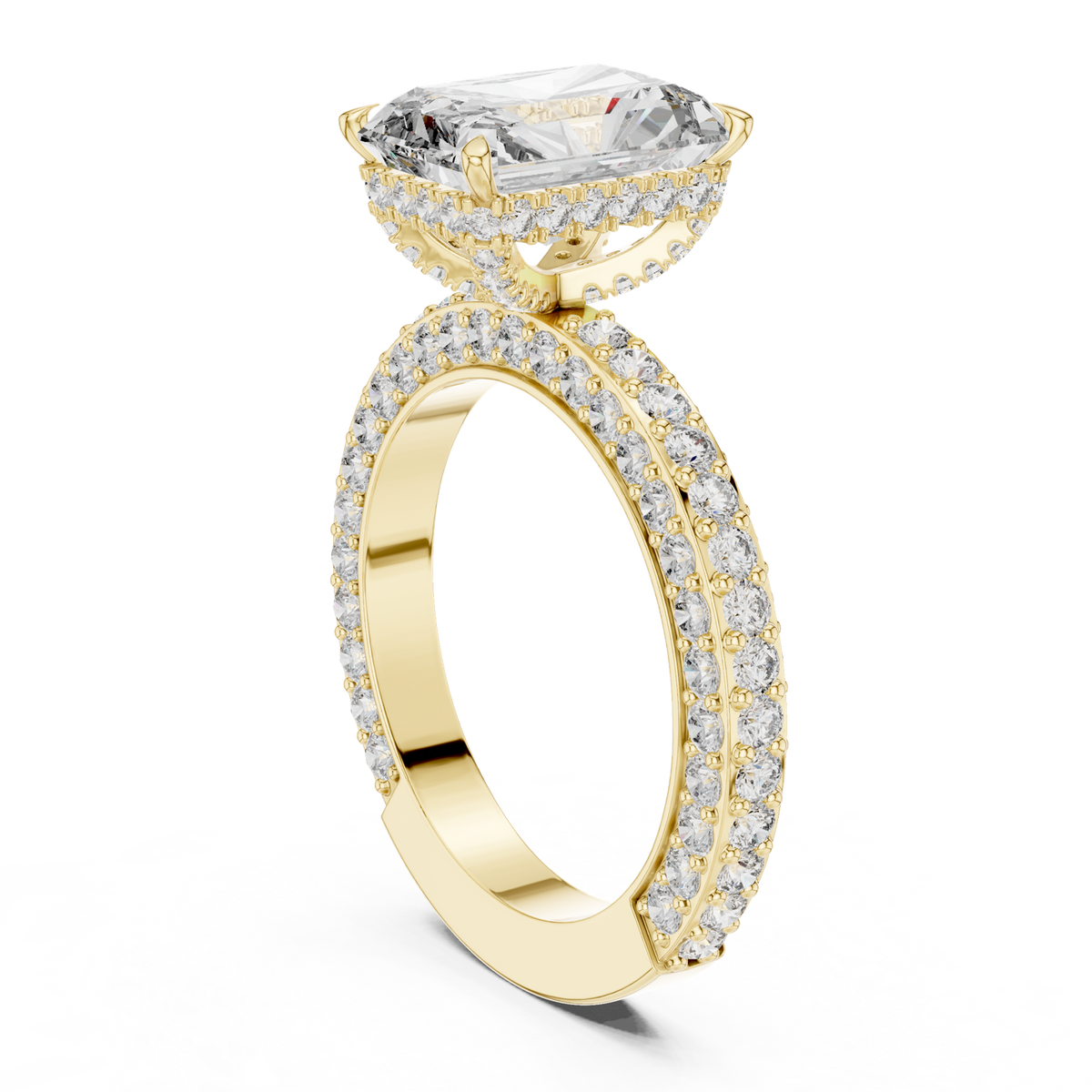 Gold Pendant 9-10036L_SS4, Yellow Gold, view 1