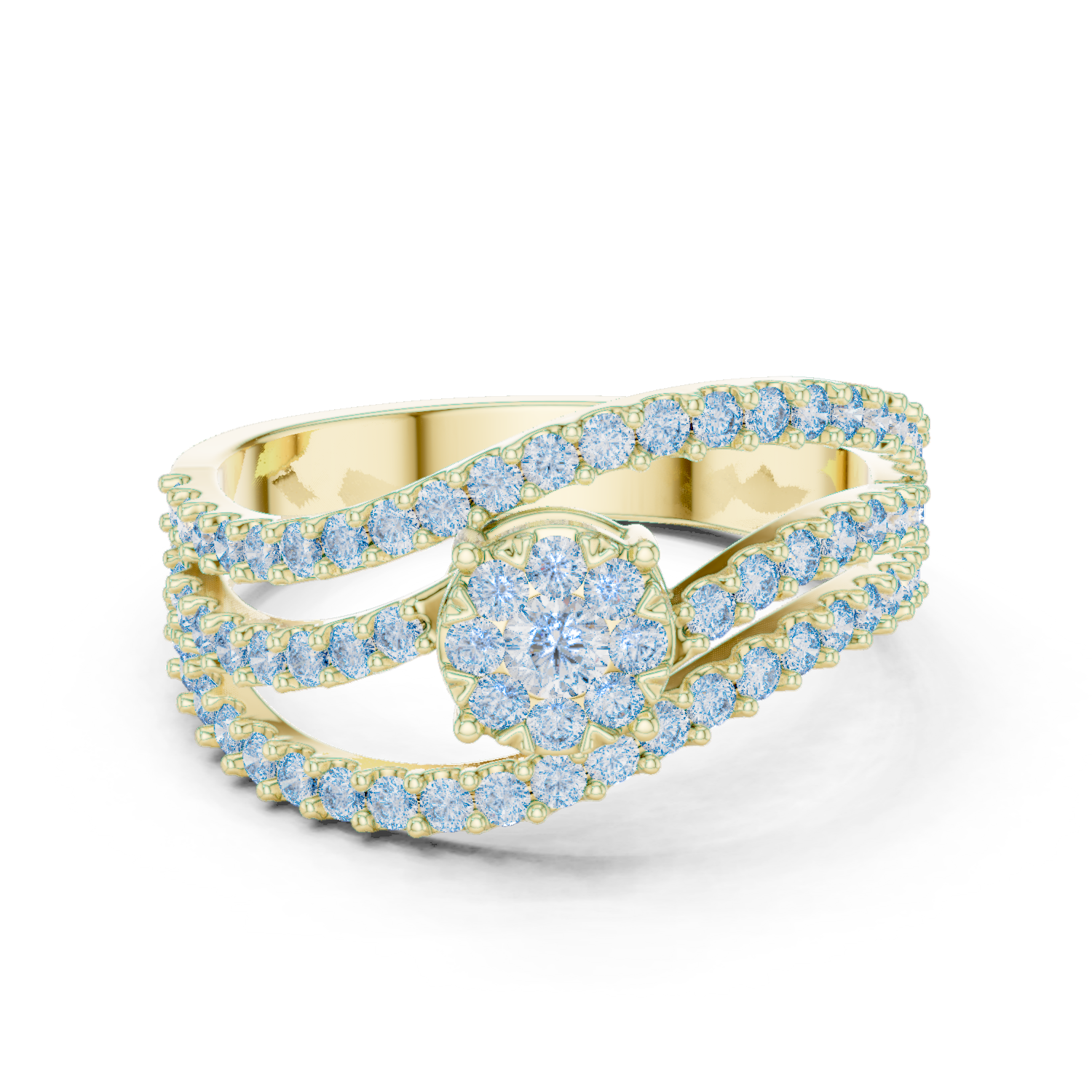 Gold Ring 19-120012L, Yellow Gold