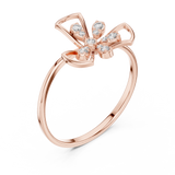 Gold Ring 1 (205), Rose Gold, view 2
