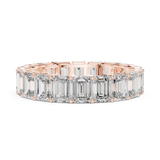 Gold Ring DDLR-207, Rose Gold, view 3