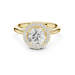 Gold Ring DDLR-629, Yellow Gold, view 4