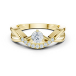 Gold Ring DDLR-829, Yellow Gold