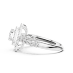 Gold Pendant 19-120034L, White Gold, view 3