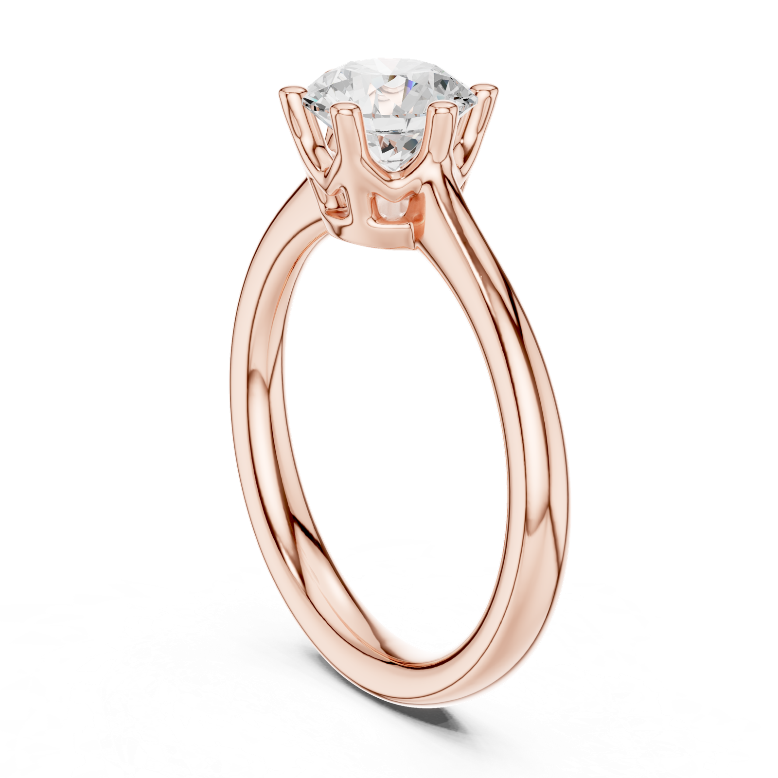 Gold Ring DDLR-558, Rose Gold