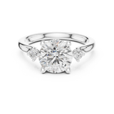 Gold Ring DDLR-975, White Gold, view 4
