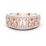 Gold Ring DDLR-775, Rose Gold