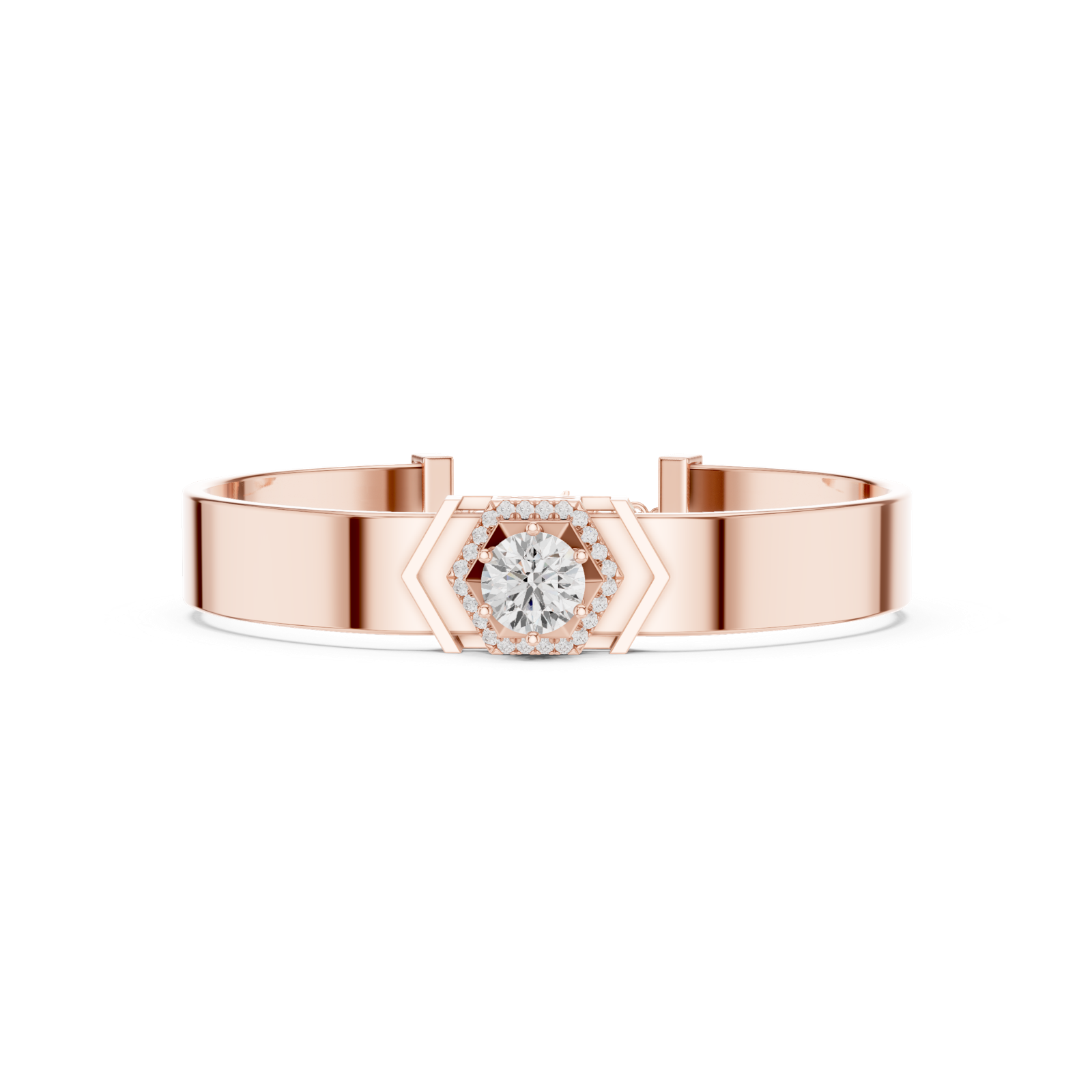Gold Bracelet SBMB (6), Rose Gold