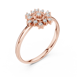 Gold Ring 1 (409), Rose Gold, view 2