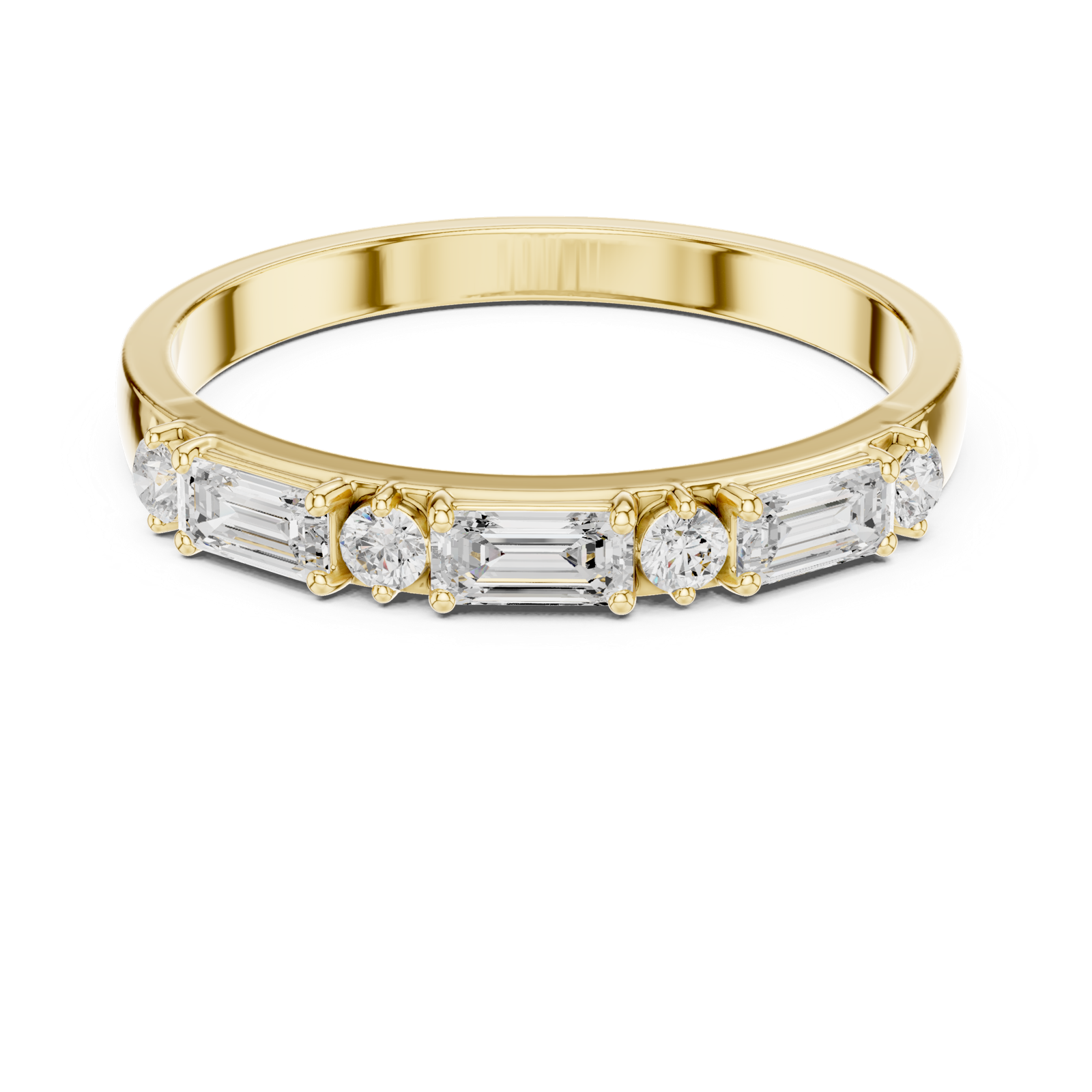 Gold Ring HLR-75, Yellow Gold