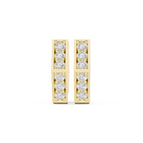 Gold Earrings 9-10118E, Yellow Gold