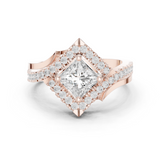Gold Ring DDLR-321, Rose Gold