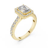 Gold Ring LR-0058, Yellow Gold, view 2