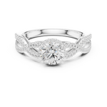 Gold Ring LR-0232, White Gold