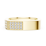 Gold Ring SBMR(36), Yellow Gold, view 3