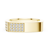 Gold Ring SBMR(36), Yellow Gold, view 3