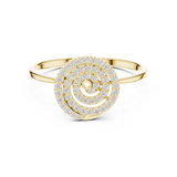 Gold Ring 1 (256), Yellow Gold, view 4