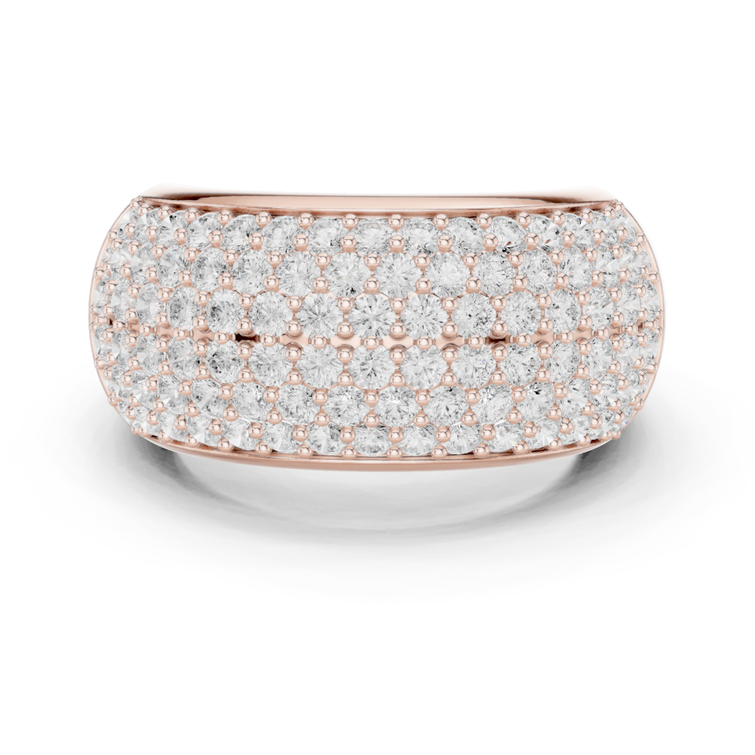 Gold Ring DDLR-316, Rose Gold