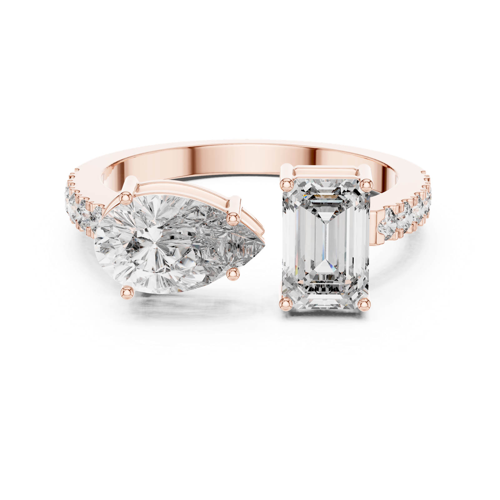 Gold Ring LR-0055, Rose Gold