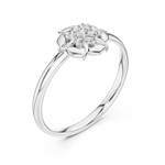 Gold Ring 1 (380), White Gold, view 2