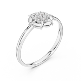 Gold Ring 1 (380), White Gold, view 2